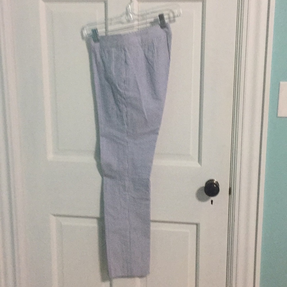 Seersucker pants